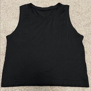 Lululemon Athletica Black Muscle Tee